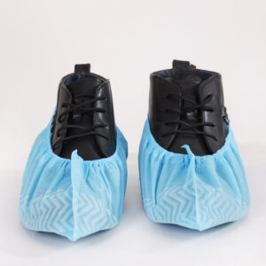 Dr. America® Anti-Skid Disposable Shoe Cover | 100 Pcs | Medical Grade | Non-Woven | Blue | Universal Size | Slip Resistant for Hospital, Laboratory, Cleanroom, Industry & Home Use (Blue)